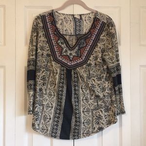 Bohemian 3/4 Shirt